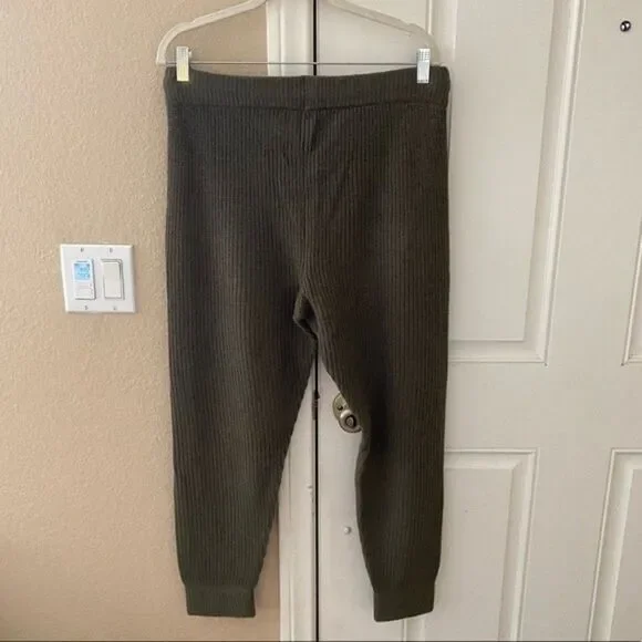 Jenni Kayne Alpaca Wool Fisherman Lounge Sweatpants Joggers - Picture 4 of 7